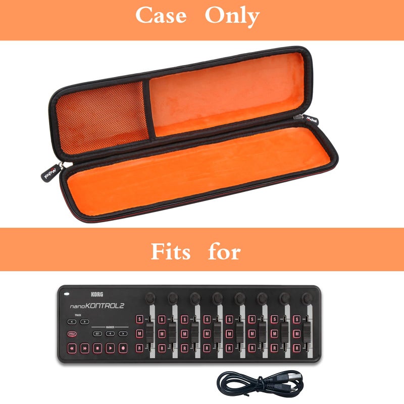 Mchoi Hard Portable Case Compatible with Korg nanoKONTROL2 Slim-Line USB Control Surface(Case Only) - Image 4